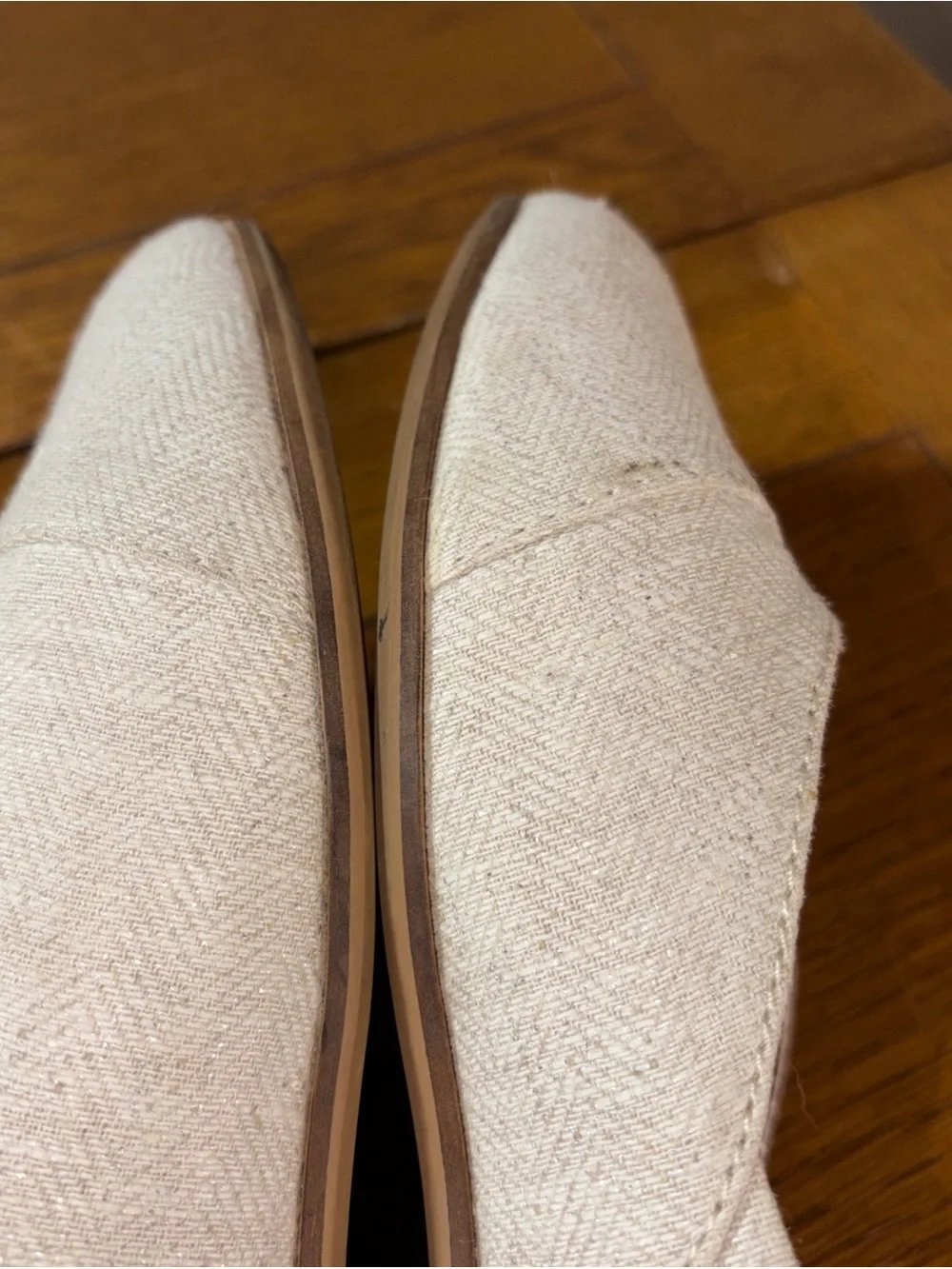 TOMS Jutti Neat Loafer Women’s Flat Size 8 Beige